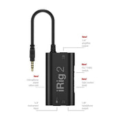 Adaptador IRIG2 Ik Multimedia Guitar Interface Negro