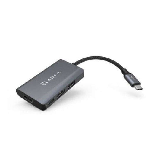 Multipuerto USB-C 4:1 CASAHUB A01m Gris