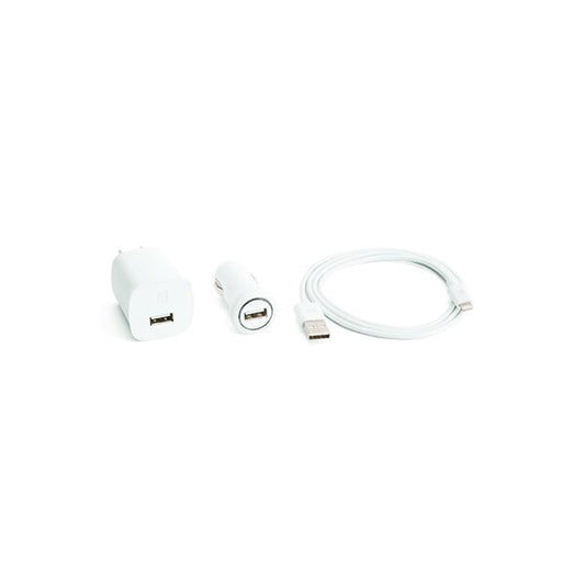 Griffin (Apple Exclusive) 10W Powerblock + Powerjolt Lightning Blanco