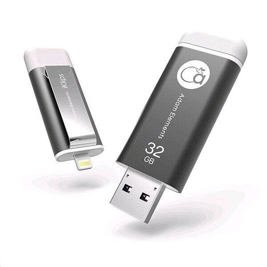 Almacenamiento Adam Elements Iklips Gris
