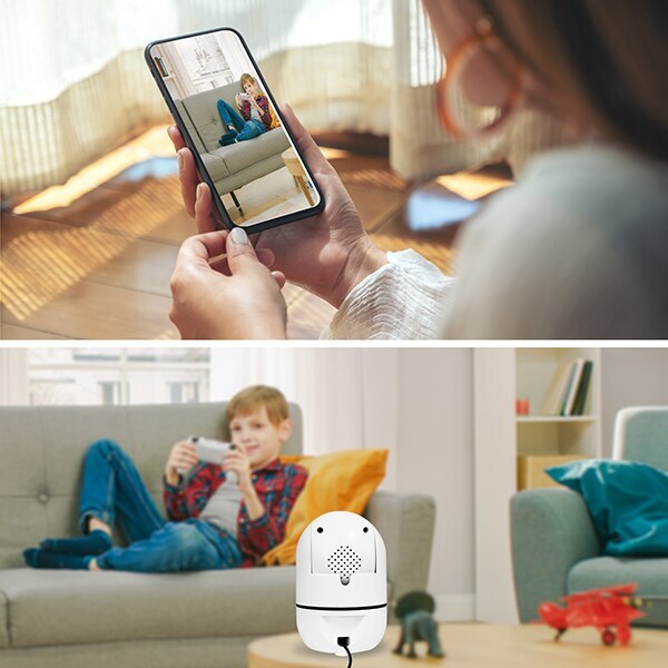 Cámara Inteligente IP Full-HD 1080P Movimiento y Audio Doble Vía