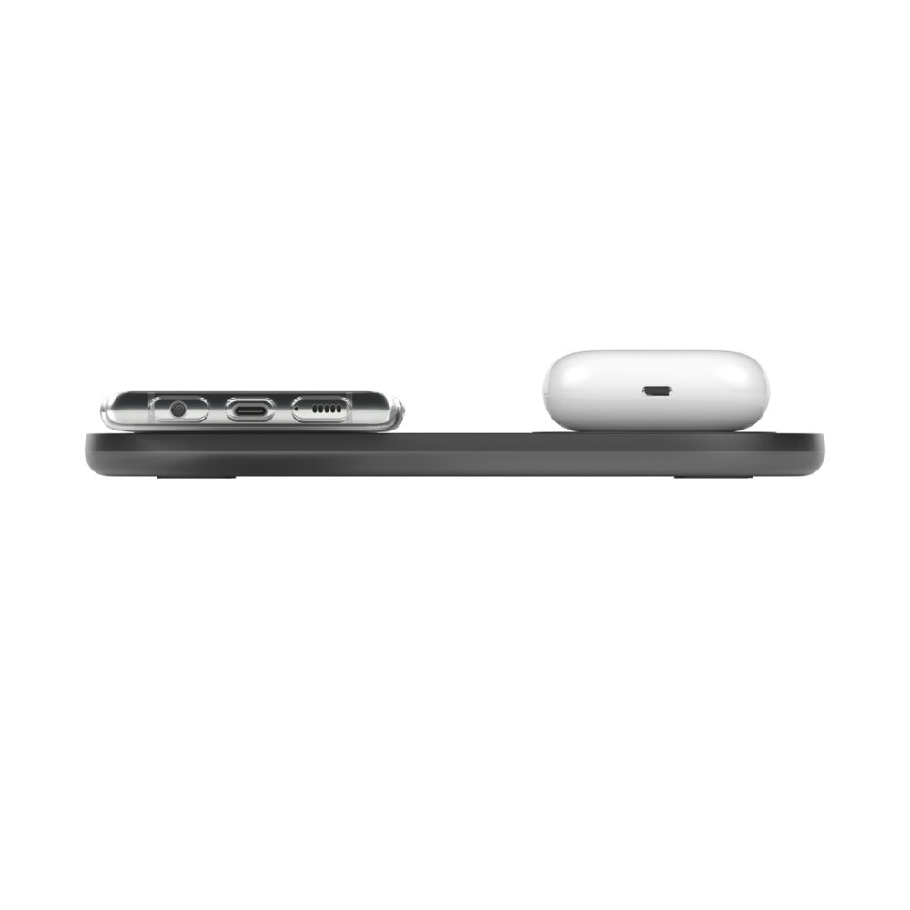 Base de Carga Inalámbrica Belkin dual Qi 10w Negro