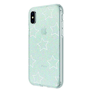 Incipio Design Series Classic For iPhone X Glitter Star Cut Out