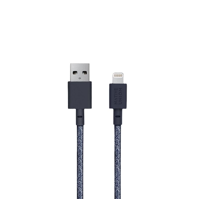Cable Trenzado Native Union Belt Lightning 1.2m - Azul