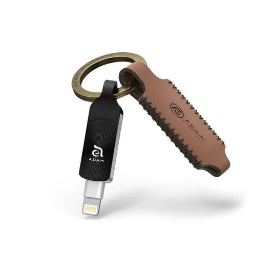 Memoria USB para iOS DUO con conexión lightning 128GB Negro