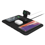 Base de carga inalámbrica Mophie 4 en 1 de 10W - Negro