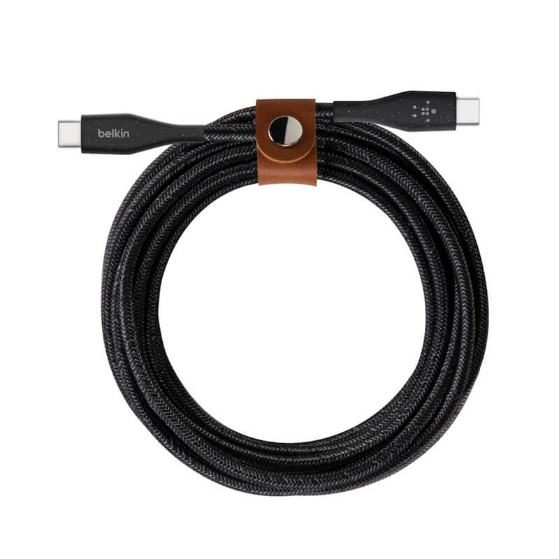 Cable Belkin USB-C a USB-C (1.2M) Duratek Plus - Negro