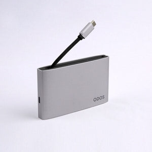 Multipuerto USB-C Powerlink 8:1 hub Gris espacial