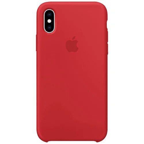Case de Silicona Apple Para iPhone XS Rojo