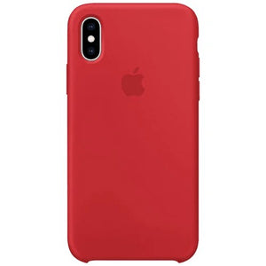 Case de Silicona Apple Para iPhone XS Rojo