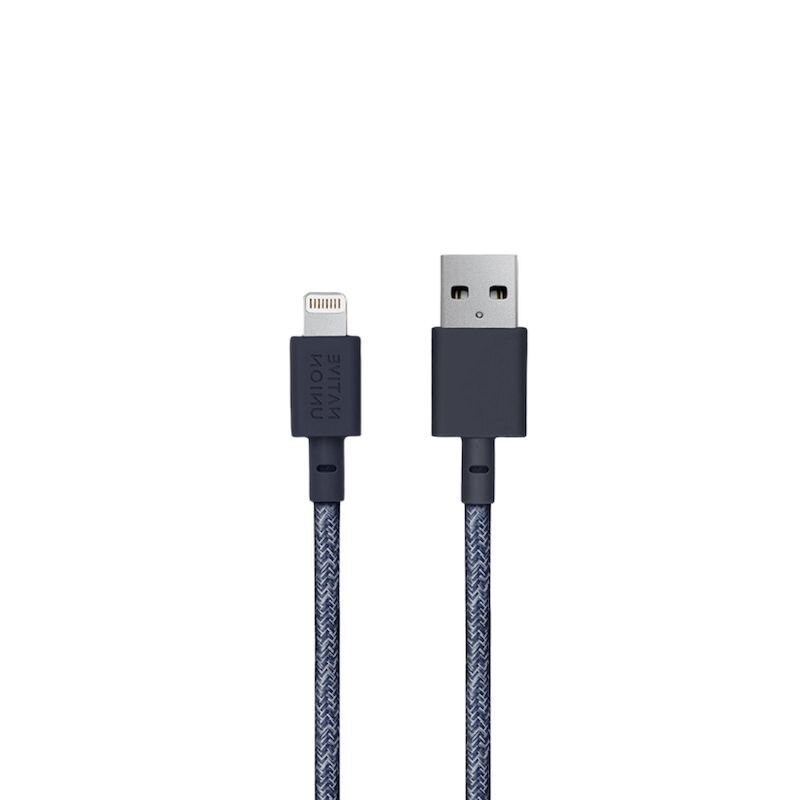 Cable Trenzado Native Union Belt Lightning 1.2m - Azul