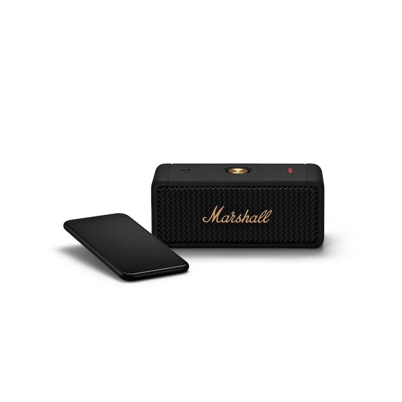 Parlante Marshall Emberton Portable Bluetooth 120/230V US Adapter - Negro/Latón
