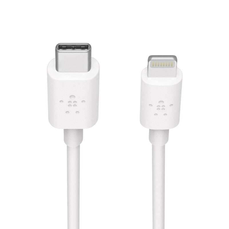 Cable Belkin Lightning USB-C - Blanco