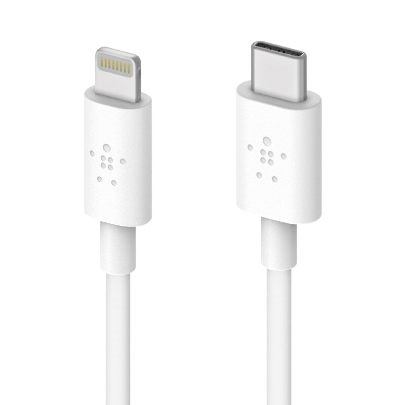 Cable Belkin Lightning USB-C - Blanco