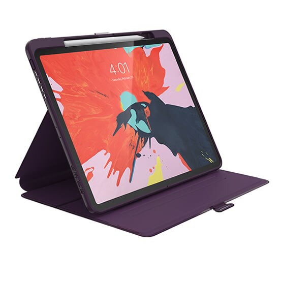 Speck Presidio Pro Folio for iPad Pro 12.9 - Argyle Purple