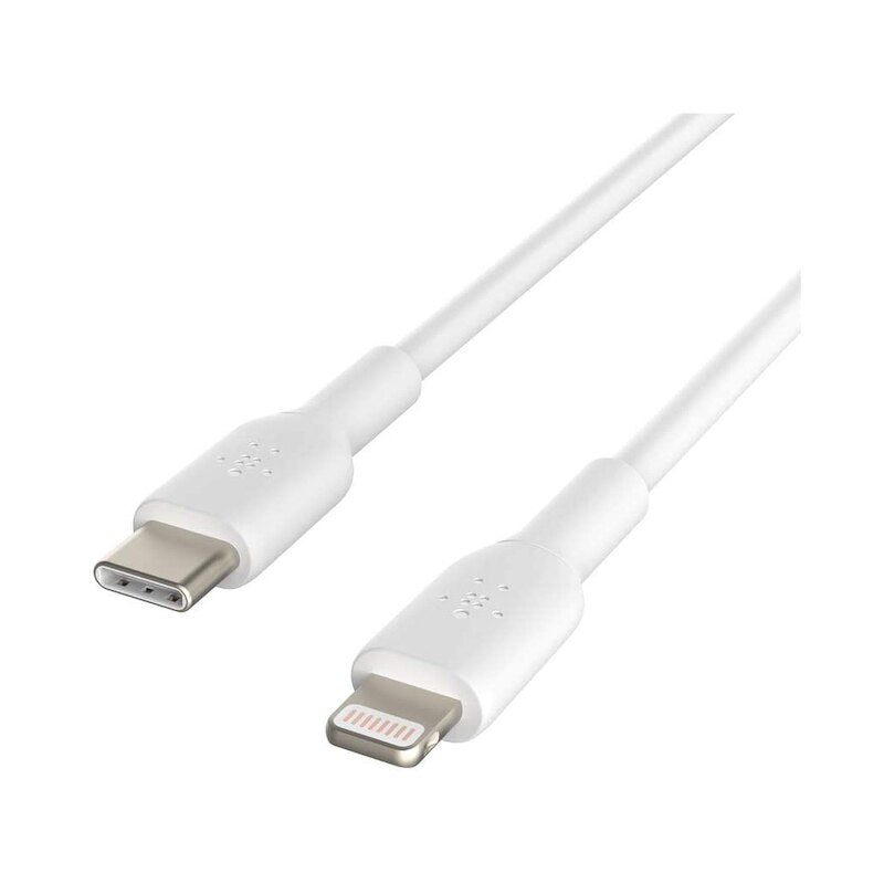 Cable Belkin USB-C a Lightning - 1M - Mixit - Blanco