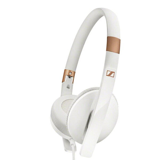 Audífonos SennHeiser plegables sonido HD Alambricos Blanco