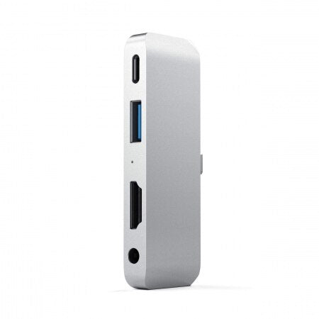 Adaptador Satechi puerto de datos USB-C  Plata