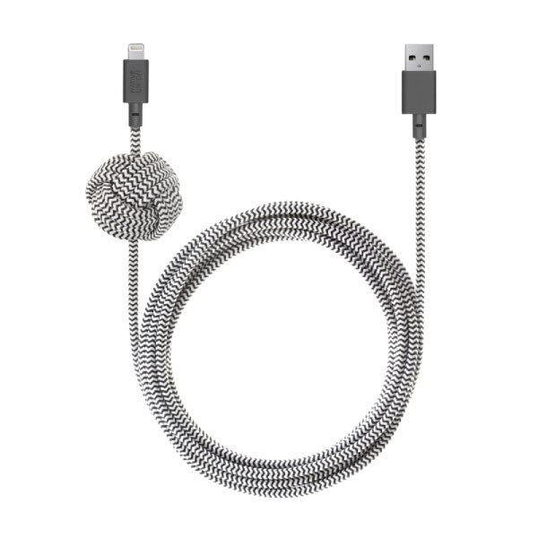 Cable Native Union USB a Lightning 3M - Zebra