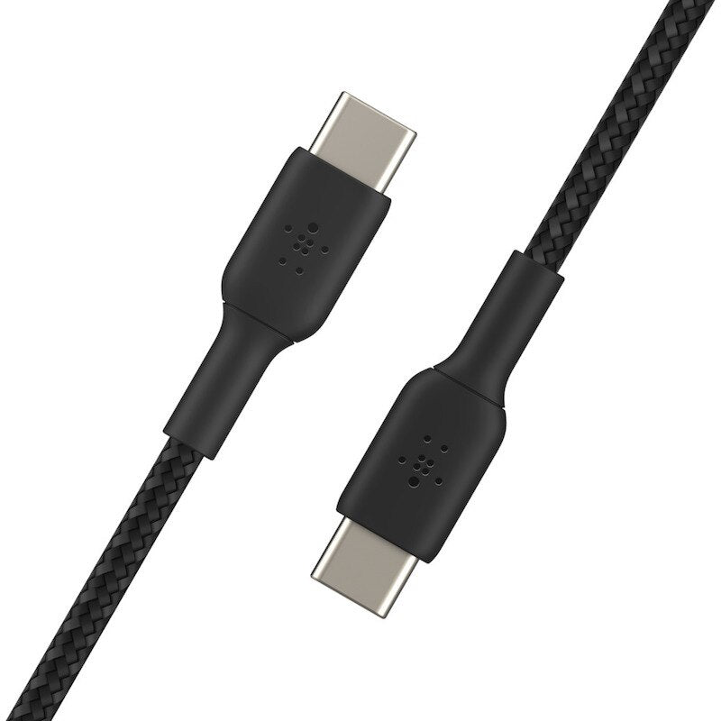 Cable Belkin USB-C a USB-C - 1M - Trenzado - Negro