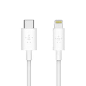 Cable Belkin Lightning USB-C - Blanco